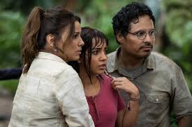 Being the explorer she is, dora ends up leading her best friend/monkey boots, diego and a group of other teens through a jungle as they try to save dora's parents and solve the mystery of the lost city of gold. Dora And The Lost City Of Gold Review Reviews Screen