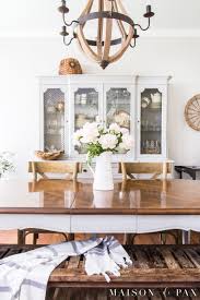 We're particularly fond of the variety found aside from fitting right in with the whole french country kitchen aesthetic, butcher block countertops can be an affordable way to bring in a dose of. Simple French Country Dining Room Maison De Pax