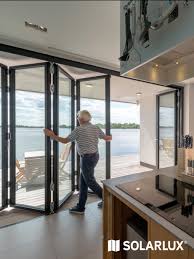 Heute Machen Wir Die Glas Faltwand Auf In 2020 Faltwand Falttur Glas Aluminium