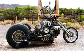 Dragster/gts seat, cce billet concept grips, omp black forward controls, bsl exhaust system; V8 Dragster Built By Garage Built Bikes Of U S A