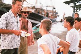 Jeff Bridges and the crew film White Squall 35m-13628 – ABCDVDVIDEO