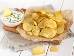 Chips Legeres Au Micro Onde Recette Chips De Pomme De Terre Chips De Pomme Recette De Chips
