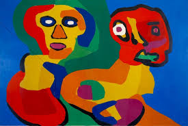 Karel Appel Sunshine People Signed Contemporary Lithograph