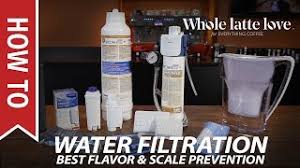 Charcoal filters remove chlorine, odors, calcium and other impurities our cuisinart coffee maker has been reliably doing it's job for several years; Water Filtration For Best Coffee Espresso Flavor And Equipment Protection Youtube