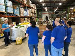 Second harvest food bank's mission is to provide food assistance through a network of partners while educating and engaging our communities in the elimination of hunger and its causes. Noonegoeshungry Css Volunteers At Food Bank Of Central Eastern Nc Capital Sign Solutions