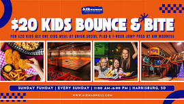$20 SUMMER SUNDAY BOUNCE & BITE DEAL