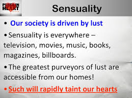 Driven by lust, man kills two. Dangers To The Pure Heart Ppt Download