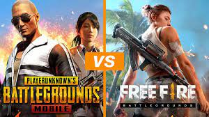 Pubg Mobile Lite Vs Free Fire Wallpapers Wallpaper Cave