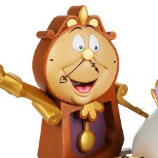 The series 2.3 the little mermaid ii: Disney Beauty And The Beast Lumiere Cogsworth Chip Mrs Pott Statue N I Love Characters