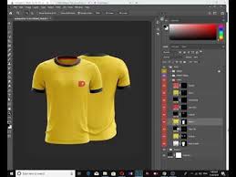 Jersey Yellowimage Mockup Free Download Only 48mb