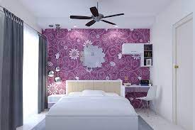 Romantic french floral idea for bedroom. 20 Modern Bedroom Wallpaper Design Ideas Design Cafe