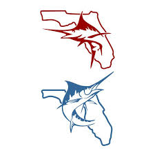Download Florida Marlin Fish Cuttable Design
