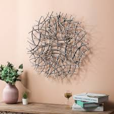 Choose from contactless same day delivery, drive up and more. 17 Stories Abstract Round Metal Wall Decor Reviews Wayfair