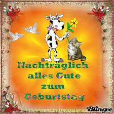 Explore and share the best alles gute zum geburtstag gifs and most popular animated gifs here on giphy. Whatsapp Nachtraglich Alles Gute Zum Geburtstag Gif