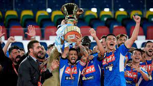 Kemenangan napoli datang dari gol. Koulibaly And Ghoulam Celebrate Napoli S Coppa Italia Triumph Goal Com