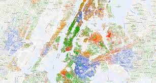 Los Angeles Demographics Map Mapping Segregation - The New York Times