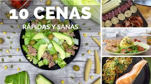 Guía de recetas sencillas y rápidas para cocina fácil. 10 Cenas Rapidas Y Sanas Youtube