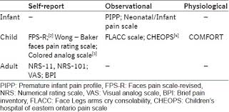 Challenges In Pain Assessment Pain Intensity Scales Kumar P