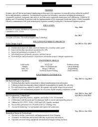 mechanical engineer resume : resume