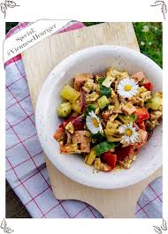 Traditional Pork Sausage Salad By Grandpa Vienna Sunday Kitchen Recipe Sausage Salad Pork Sausage Recipes Sausage Salad Recipe