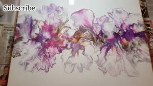 The consistency must be reminiscent of a slightly more liquid honey, otherwise the colour mixture must be diluted with some additional water. Dutch Pour Did I Save It Acrylic Pouring Techniques Acrylic Pouring Techniques Acrylic Pouring Art Acrylic Pouring