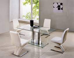 It features two drop leaves that lift to extend the table. Savio Small Rectangular Glass Chrome Dining Table Only 4 Colours 120 Cm Ij895 Dining Table Chairs Small Glass Dining Table Glass Dining Table