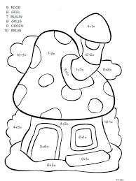 Rekenen oefenen met de werkbladen rekenen of met rekenspelletjes? Kleurplaat Met Sommen Groep 3