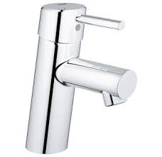 Grohe 3427100a Starlight Chrome Concetto 1 2 Gpm New Bathroom Faucet With Silkmove Cartridge Less Drain Assembly Bathroom Faucets Grohe Sink Faucets