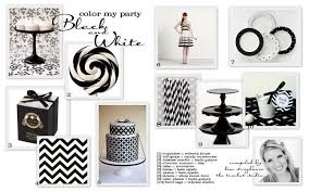 Black And White Party Attire Color My Party Black White The Party Dress Magazine The Tomkat Studio Blog Black White Parties Black And White Theme White Party