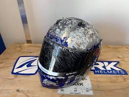 Valentino rossi shark helmet misano 2015 valentino. The State Of Miguel Oliveira S Helmet After His Crash In Fp4 Imgur