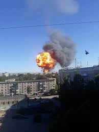 В новосибирске произошел крупный пожар на автогазозаправке. Gzigncz Salo0m