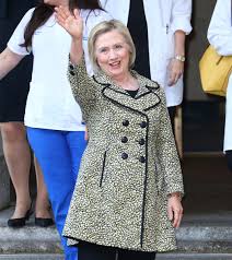Hillary clinton is known for many things, but she is arguably best known for her vast collection of pantsuits. Must Read Hillary Clinton Is A Chic Outfit Repeater Shinola Debates Meaning Of Made In The Usa Fashionista