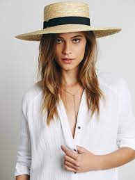 Spencer Wide Brim Boater Women Hats Fashion Straw Hats Outfit Hat Fashion