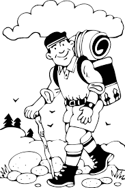 Take A Hike Clip Art Download Camping Coloring Pages Coloring Pages For Kids Bear Coloring Pages