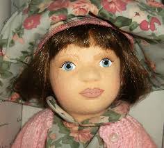 Debbie Richmond Felt Cloth Doll "Courtney" MIB Comes With Box, COA &  Hangtag