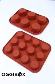 Oggibox Silicone Muffin Pan Mold Mini 12 Cups And Regular 6 Cups Muffin Tin Nonstick Bpa Free Best Food Grade Silicone Muffin Pan Muffin Pan Homemade Sweets
