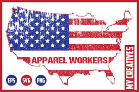 Download Apparel Workers Usa Map Graphic By My Creatives Creative Fabrica En 2020 Fabrica PSD Mockup Templates