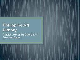 How do the principles of art use the elements of art in creating artworks? Philippine Art History