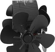 Amazon.com: Sunicon Wood Stove Fan Heat Powered, 3 Head 18 ...