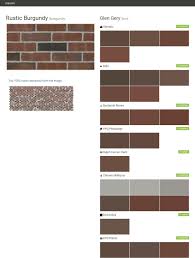 Brick Glen Gery Brick Brick Colors Brick Masonry