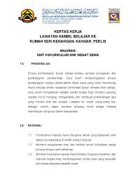 Contoh karangan laporan lawatan ke rumah anak yatim via contohsoal2.blogspot.com surat penangguhan via www.scribd.com contoh karangan berbentuk cerita via www.slideshare.net contoh karangan laporan lawatan ke rumah orang tua via contohyes.blogspot.com surat mohon bas via www.scribd.com perumahan alfafa : Kertas Kerja Lawatan Ke Rumah Seri Kenangan Perlis