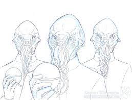 Ood Drawing Doctor Who Drawings Doctor Who Art Ood Doctor Who