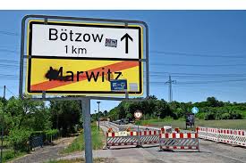 Marwitz Kreisverkehr Wird Am Montag Im Laufe Des Tages Komplett Gesperrt