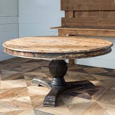 Check out our round farmhouse table selection for the very best in unique or custom, handmade pieces from our furniture shops. Rustic Round Pedestal Dining Table Antique Farmhouse