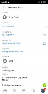 * scan and store your business cards, never miss a card. Business Card Scanner