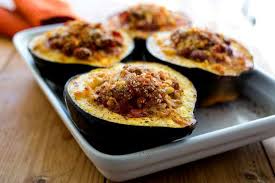 Baked Stuffed Acorn Squash Recipe Recipe Acorn Squash Acorn Squash Recipes Recipes
