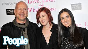 Rumer willis, die hard star bruce willis' eldest daughter, began 2019 alongside all four of her sisters. Bruce Willis Demi Moore S Daughter Rumer Willis Dishes On Their Relationship People Now People Youtube