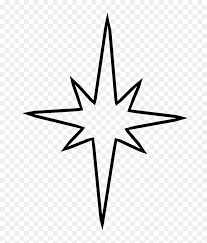 You can now print this beautiful shooting star coloring page or color online for free. Simple Christmas Tree With Star Coloring For Kids Nativity Star Coloring Page Hd Png Download Vhv