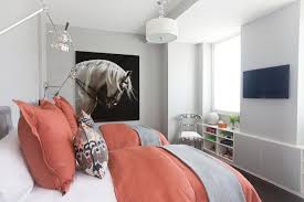 Whether you crave a palette of bright colors or prefer a soothing scheme of neutrals for your personal space, find inspiration from these bedrooms that showcase colors perfectly. Serene Coral Combinations Mint Grey Cream