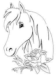 Christmas Horse Coloring Pages Free In 2020 Horse Coloring Pages Monster Coloring Pages Animal Coloring Pages